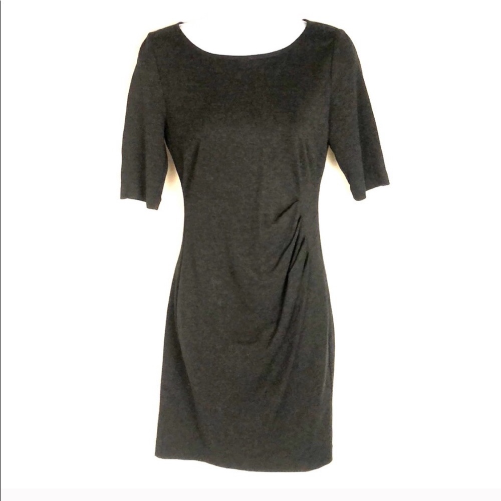 Trina Turk charcoal grey dress